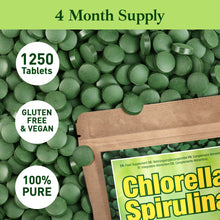 Load image into Gallery viewer, Chlorella Spirulina Tablets