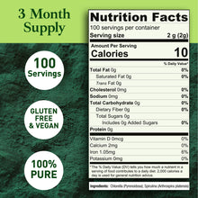 Load image into Gallery viewer, Organic Chlorella Spirulina Powder