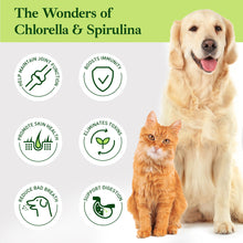 Load image into Gallery viewer, Spirulina Chlorella Tablets for Dogs & Cats