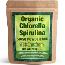 Load image into Gallery viewer, Organic Chlorella Spirulina Powder