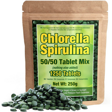 Load image into Gallery viewer, Chlorella Spirulina Tablets